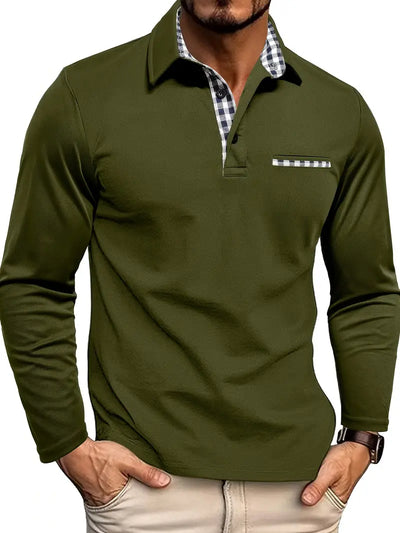 Victor – Casual, Stilfuld &amp; Komfortabel Langærmet Polo
