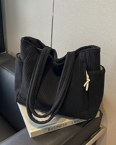 Tilda – Ribbede Tote Bag