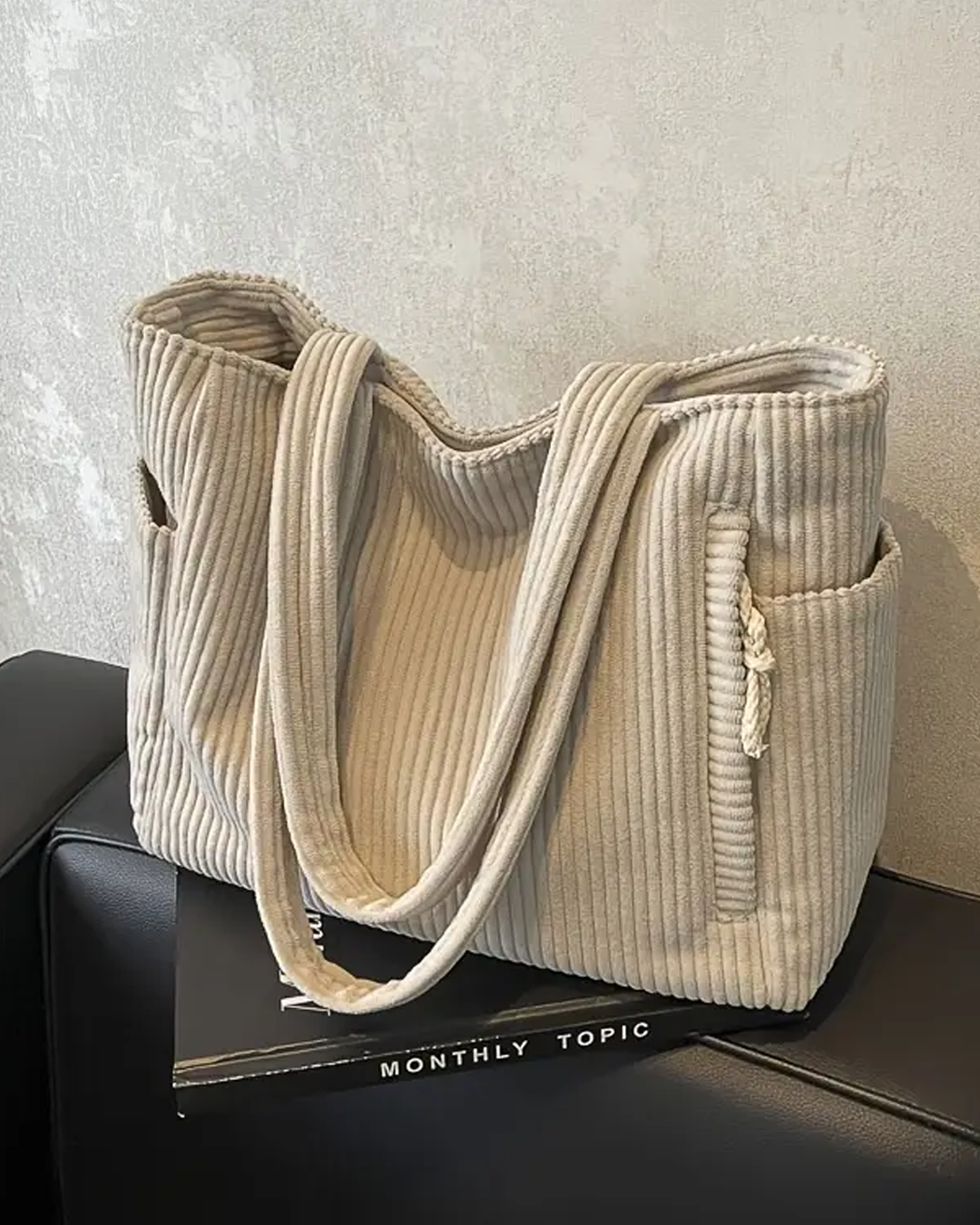 Tilda – Ribbede Tote Bag