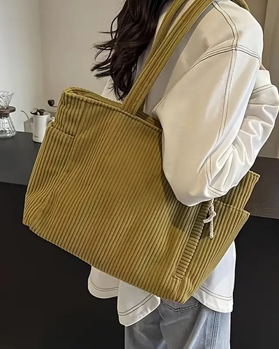 Tilda – Ribbede Tote Bag