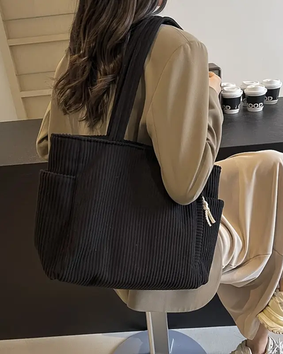Tilda – Ribbede Tote Bag
