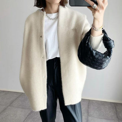 Lea - Elegant Cardigan med Klassisk Design